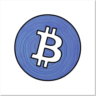 Buy Bitcoin Cryptocurrency Crypto BTC Logo Posters and Art